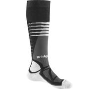 Bridgedale Ski Midweight Merino Performance Sock - Calcetines para hombre, color negro, talla M, Negro -, Medium