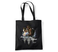 Bridgerton Benedict And Sophie Bolsa Tote Reutilizable para Compras y Viaje, Negro