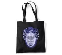 Bridgerton I Will Stand With You Bolsa Tote Reutilizable para Compras y Viaje, Negro