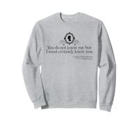 Bridgerton You Do Not Know Me Sudadera