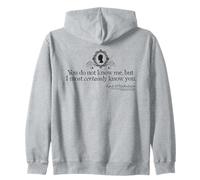 Bridgerton You Do Not Know Me Sudadera con Capucha