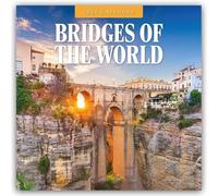 Bridges of the World 2026 Square Wall Calendar: Original Red Robin Publishing Ltd-Kalender [Mehrsprachig] [Kalender]