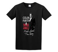 Bridget Jones 3 Colin Firth Poster Men's Black T-Shirt Unisex tee Shirt XXL