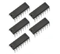 Bridgold 5 unidades PCF8574P PCF8574AP Extensor remoto de 8 bits de salida (I O), 2.5 V a 6 V, DIP-16.