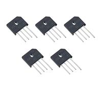 Bridgold KBU1010 1010 diodo rectificador de puente 10 A 1000 V rectificador de puente de silicona, 4 pines.