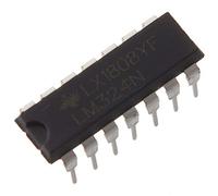 Bridgold LM324N LM324 - Amplificador de precisión para uso general (10 unidades, 1 MHz, 14 pines)