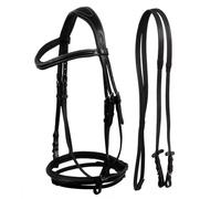Bridones de equitación para caballo con riendas Supreme Cob