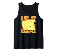 Brie Un Ejemplo Divertido Juego de Palabras de Queso Lindo gráfico Camiseta sin Mangas