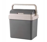 briebe Camp Nevera Portátil Eléctrica 21 litros, Coche, Camping, Viaje, 12V / 220V, Refrigera, Mantiene el Calor, Bajo Consumo, Gris, CF1151