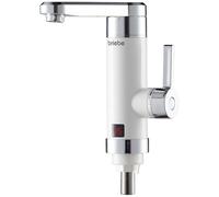 briebe Grifo Calentador de Agua Eléctrico Instantáneo de Mesa, Bajo Consumo, Grifo Cocina Baño Indicador Temperatura, Camping, Camper, Cocinas sin Termo, Agua Caliente al Instante Fácil Instalación