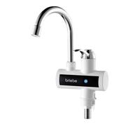 briebe Grifo Calentador de Agua Eléctrico Instantáneo de Mesa, Bajo Consumo, Grifo Cocina Monomando, Camping, Camper, Garaje, Cocinas sin Termo, Agua Caliente al Instante Fácil Instalación