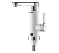 Briebe ih1203 grifo calentador de agua eléctrico instantáneo de mesa, bajo consumo, display, camping, 3600, blanco