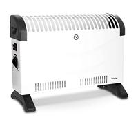 Radiador Convector Aire Caliente, Termostato, 3 Niveles Potencia, Silencioso