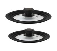 Tapa universal Briebe Totalid multidiámetro vidrio templado borde silicona