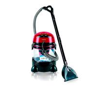 Briebe vira lava-aspiradora limpiador de tapicería coche, limpiador manchas mascotas, moquetas, aspirador, 2400, negro/rojo