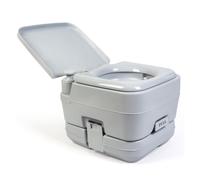 briebe Camp WC Inodoro Portátil Químico Adultos Potty 10L Camping, Camper, Auto Caravana, Water con Cisterna Descarga Agua 12L, Válvula Drenaje sin Fugas, WC1194