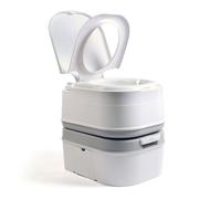briebe Camp WC Inodoro Portátil Químico Adultos Potty 24L Camping, Camper, Auto Caravana, Water con Descarga Agua 20L, Válvula Drenaje contra Fugas, WC1195W