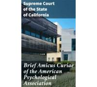 Brief Amicus Curiae Of The American Psychological Association (ebook)