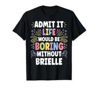 Brielle Personalized Name Funny Cute Custom Brielle Name Camiseta gráfica económica