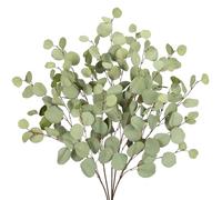 Briful 5 ramas artificiales de eucalipto, 86 cm, ramas artificiales, tallo de eucalipto, plantas artificiales para arreglo floral, decoración del hogar