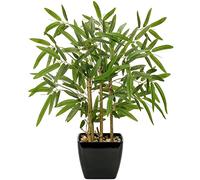 Briful Planta artificial de bambú en maceta, árbol de bambú falso, pequeñas plantas artificiales para interiores, para el hogar, oficina, cocina, baño, decoración