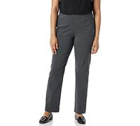 Briggs New York Pantalón de Carrera Millennium Welt súper elástico con Bolsillo para Mujer, Gris Jaspeado, 18, Gris Jaspeado, 18 US
