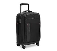 Briggs & Riley Essential - Maletas giratorias expandibles de Mano de 56 cm, Equipaje para Viajes, Maletas con Ruedas, Bolsa con Ruedas para Hombres y Mujeres, colección ZDX, Color Negro