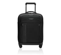 Briggs & Riley Global - Maletas giratorias expandibles de Mano de 53 cm, Equipaje para Viajes, Maletas con Ruedas, Bolsa con Ruedas para Hombres y Mujeres, colección ZDX, Color Negro