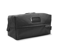 Briggs & Riley - Kit para artículos de tocador, bolsas de viaje para mujeres y hombres, organizador para vacaciones, kit de dosificación para accesorios de baño, maquillaje y cuidado de la piel, Negro