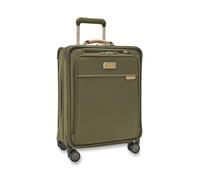 Briggs & Riley Maletas giratorias expandibles de 4 Ruedas, Olive, Carry-On 53.3cm, Equipaje de Mano Global