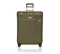 Briggs & Riley Maletas giratorias expandibles de 4 Ruedas, Olive, Large 73.7cm, Grande a Cuadros