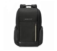 Briggs & Riley Medium Widemouth Backpack - Carry On Travel Backpack for Women & Men, Personal Item Bag, Self-Repairing Zippers, Padded Straps, Fits up to 15.6" Laptop - HTA Collection, Black