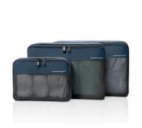 Briggs & Riley Travel Essentials - Juego de Cubos de compresión para Equipaje de Mano, Color Azul Marino, Navy, Talla única, Travel Essentials - Juego de Cubos de compresión para Equipaje de Mano