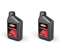 Briggs & Stratton 100005E Aceite de motor de 4 tiempos, 0.6 L (Paquete de 2)