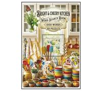 Bright and Cheery Kitchen Word Search Book: Have Fun with these 50 Kitchen-Themed Word Search Puzzles filled with 1000 Words | Includes Fascinating Culinary Facts on Every Page | 6x9 Inch Size |