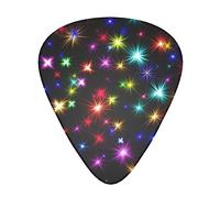 Bright Beautiful Colorful Art El paquete de púas de guitarra de 12 piezas es adecuado para varias guitarras eléctricas,guitarras acústicas y bajos.