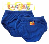 Bright Bots - Pantalones de entrenamiento para el orinal (2 unidades, grande, 24-30 meses), color azul
