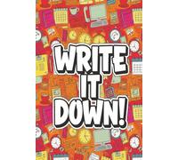 Bright & Busy Teen Journal: Fun 6x9 Notebook for Daily Thoughts, Schedules, Creative Writing & Goal Setting: 120 lined pages | Perfect for Organizing a Vibrant Teen's Life!
