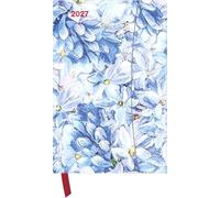 Bright Flowers 2027: Buchkalender 10x15 cm - Wochenplaner mit Magnetverschluss, Leseband, internationalen Feiertagen & Orga- und Noitzteil für Natur- & Blumenliebhaber