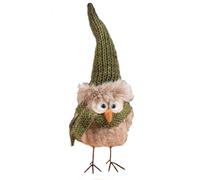 Bright Ideas Big Eye Owl Standing 9 inch Tall