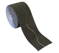 Bright Ideas Corrugated Border for School Displays Rollo de Borde Corrugado para exhibiciones Escolares, Papel, Negro, 57mm x 7.5m