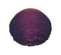 Bright Moon at Sea - Gorro de ducha ligero con estampado hippie para mujeres y hombres, gorro reutilizable suave y gorro de baño