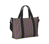 Bright Mushrooms - Bolsa de mano de viaje ligera y plegable para mujeres y hombres, vacaciones, aventuras al aire libre
