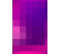 Bright Pink and Purple Pixel Lined A5 Notebook: 140 Page Journal for Travel, Work, School