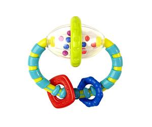 Bright Starts, 2 en 1 Oball Pelota Juguete con Sonajero