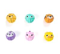 Bright Starts 6 pelotas de juguete para bebés