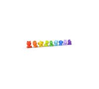 Bright Starts, Animales Juguetes de baño TropicAnimals, para descubrir formas y colores, 9 piezas - Amazon Vine