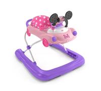 Bright Starts, Disney Baby, Go, Go Bows Coche andador 3 en 1 de MINNIE MOUSE, Rosa y Morado, 6-24 Meses