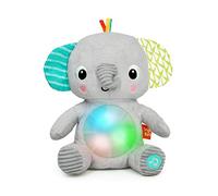 Bright Starts, Elefante de Peluche músical con Luces Hug-a-Bye Baby, a Partir de recién Nacido
