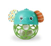 Bright Starts, Juguete de Elefante Musical y Luminoso fcil de agarrar Giggle & Glow, con tecnologa Oball, a Partir de recin Nacidos, Unisex